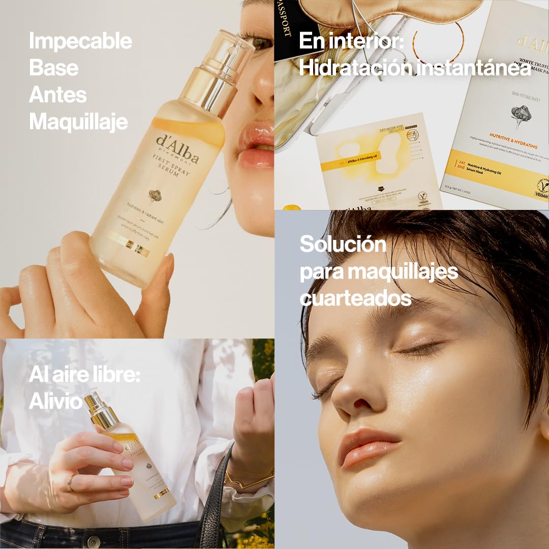 d'alba First Spray Serum con Trufas Blancas Italianas