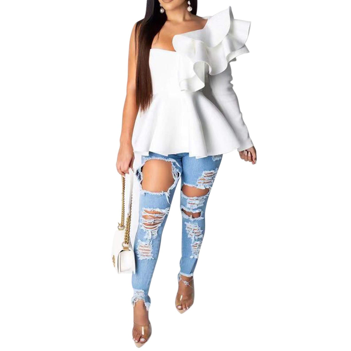 Blusa Asimetrica