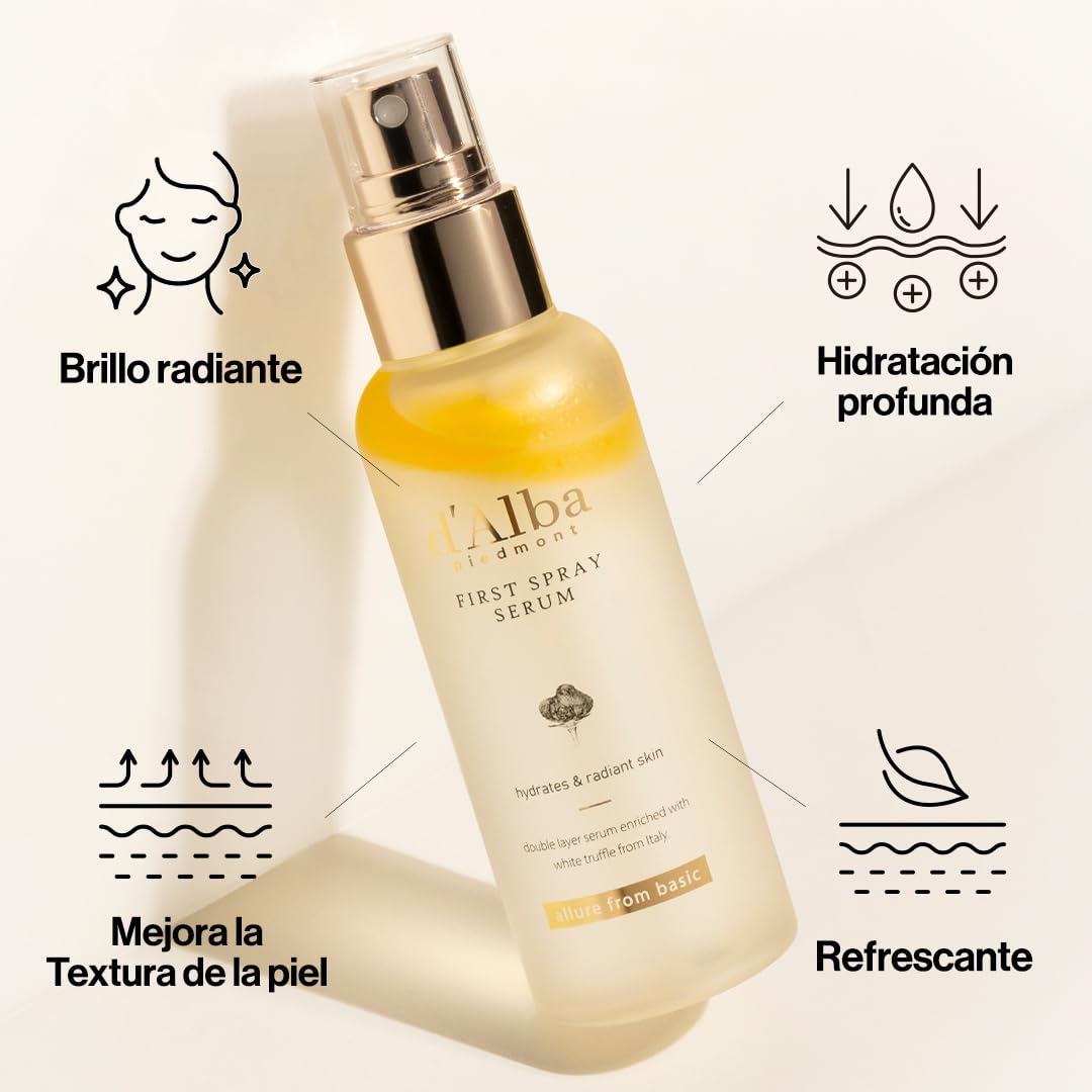 d'alba First Spray Serum con Trufas Blancas Italianas