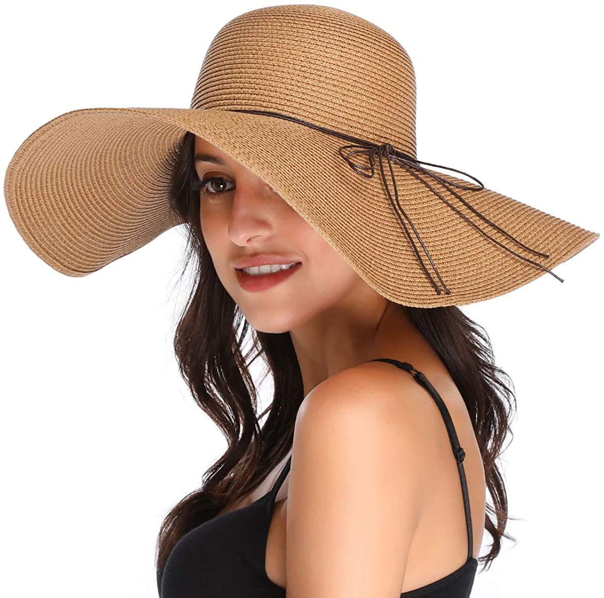 Sombrero ala ancha rafia verano