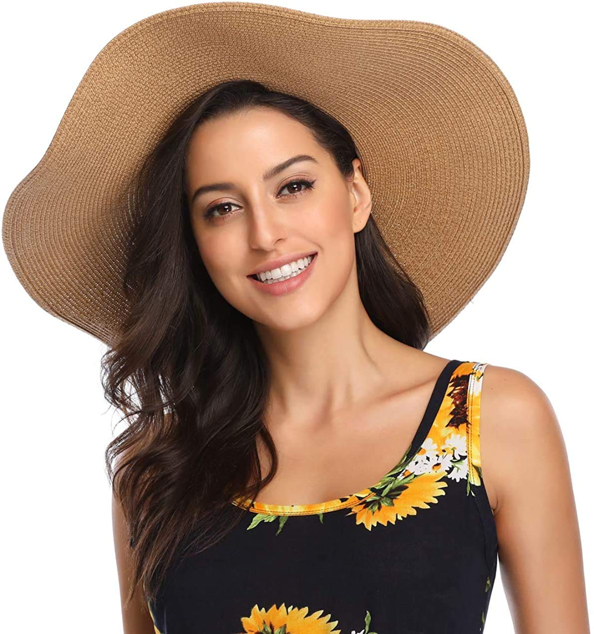 Sombrero ala ancha rafia verano