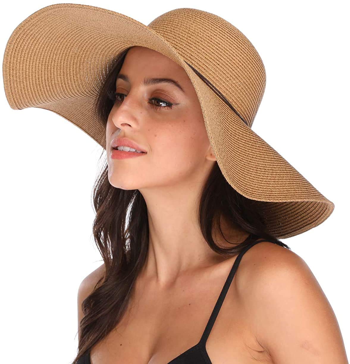 Sombrero ala ancha rafia verano