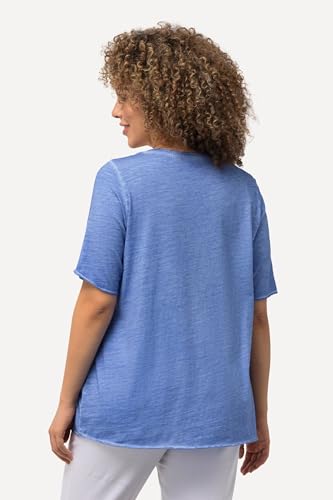 Ulla Popken Camiseta, Estampado Flocado