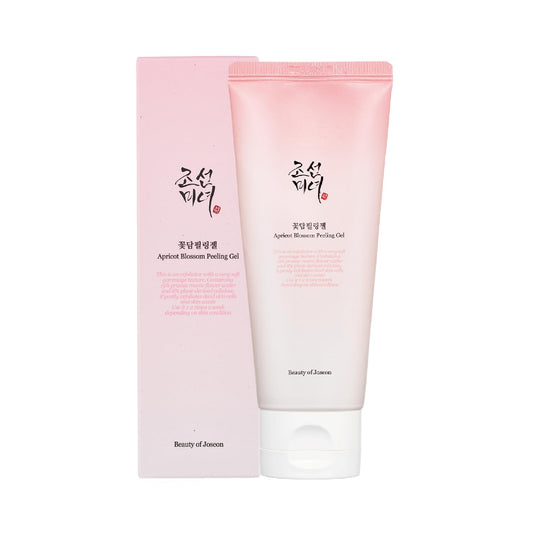 Gel exfoliante coreano de flor de albaricon