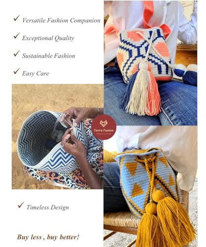 Bolso Wayuu hecho a mano
