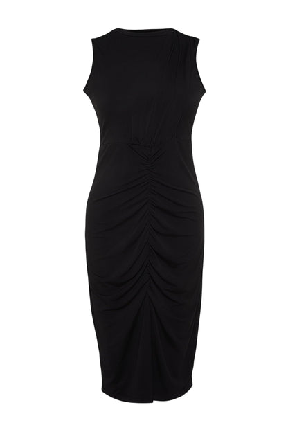 Trendyol Vestido entallado talla grande