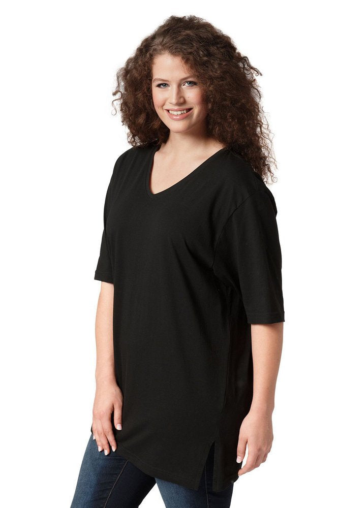 Camiseta negra Ulla Popken