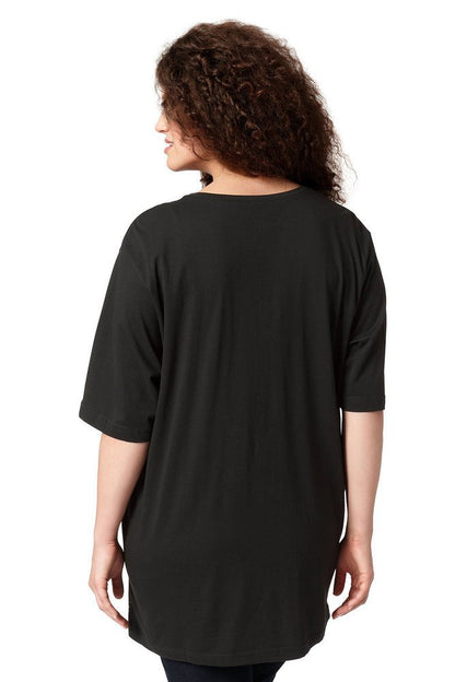 Camiseta negra Ulla Popken