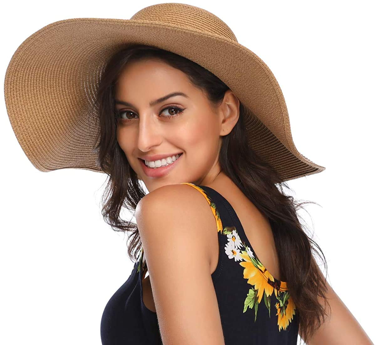Sombrero ala ancha rafia verano