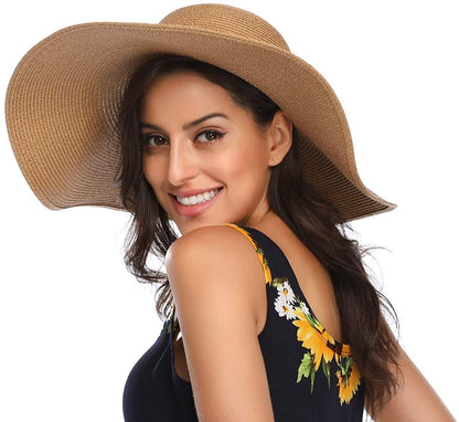 Sombrero ala ancha rafia verano