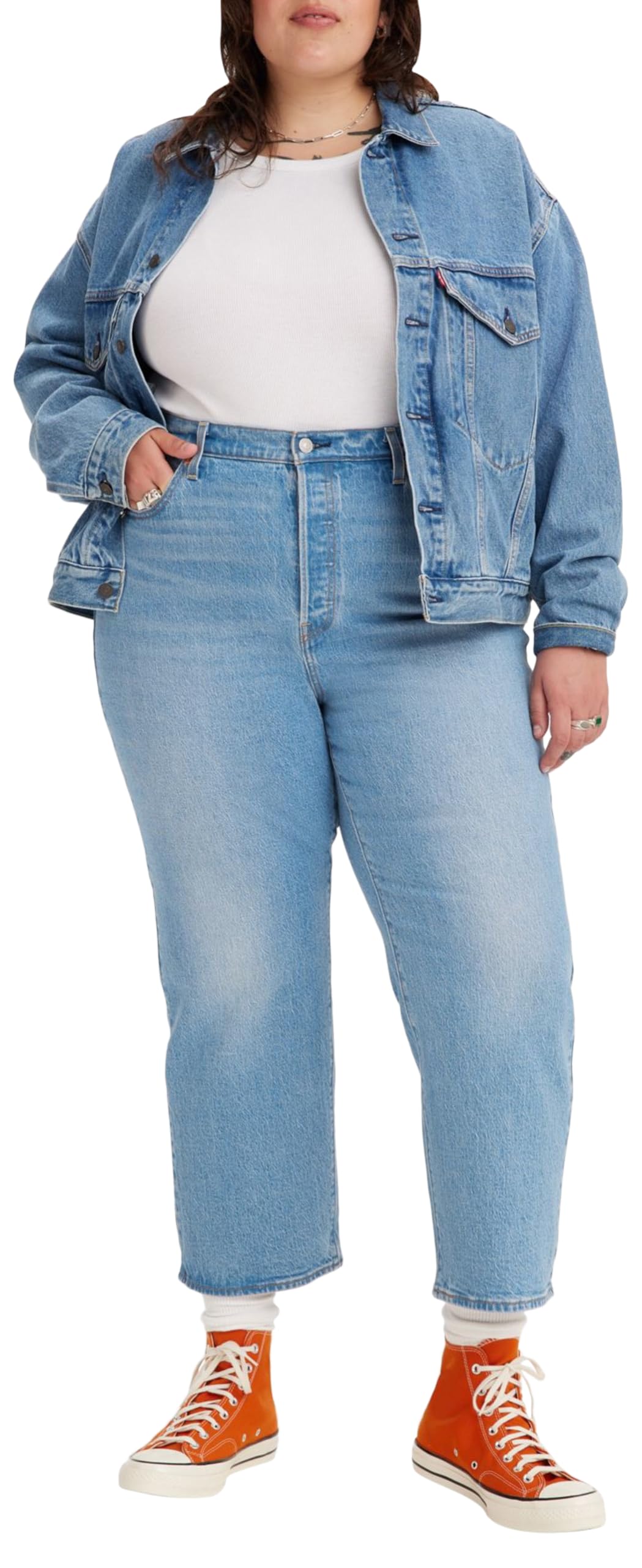 Levi's Plus Size Ribcage Straight Ankle