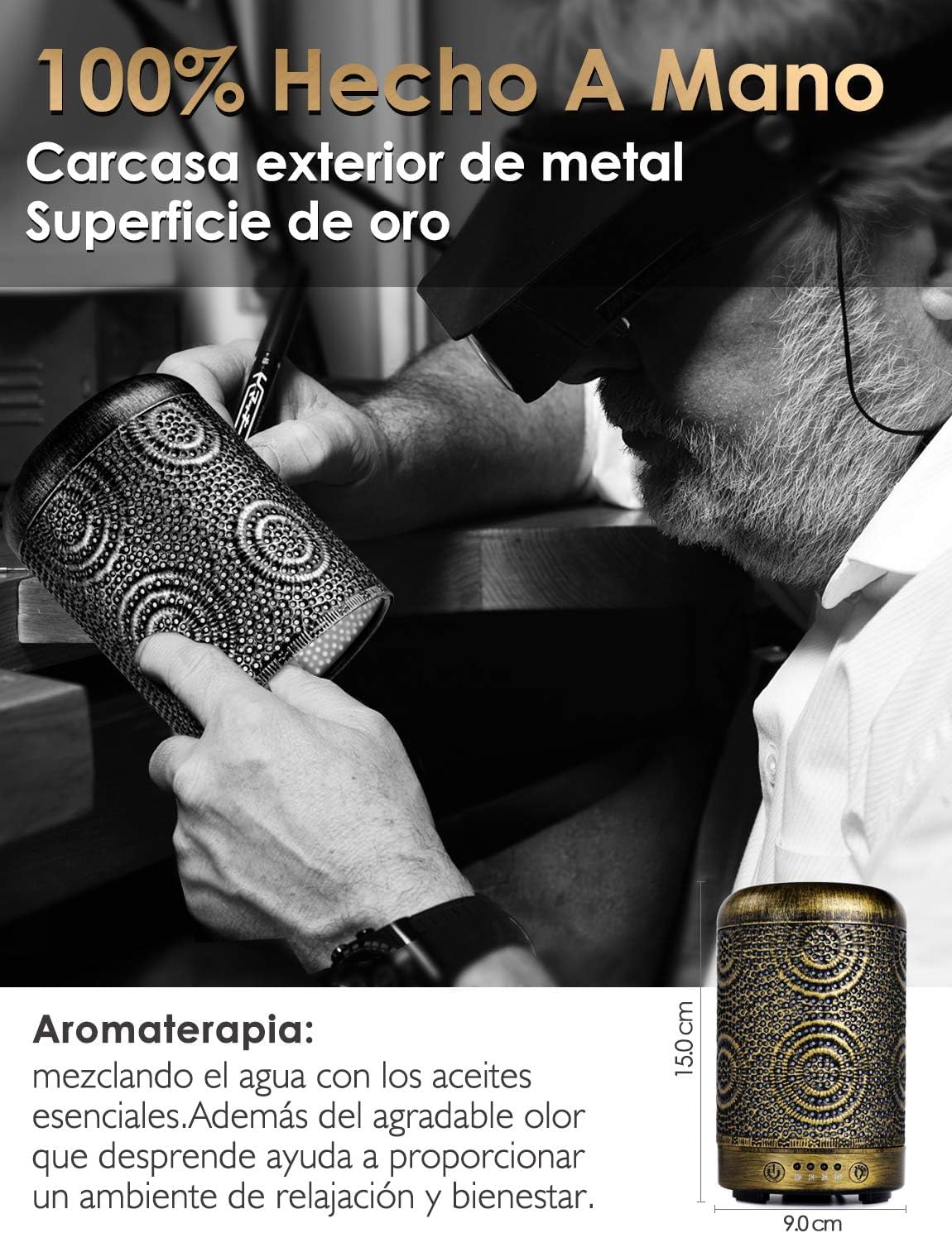 Humidificador Aceites Esenciales 100ml