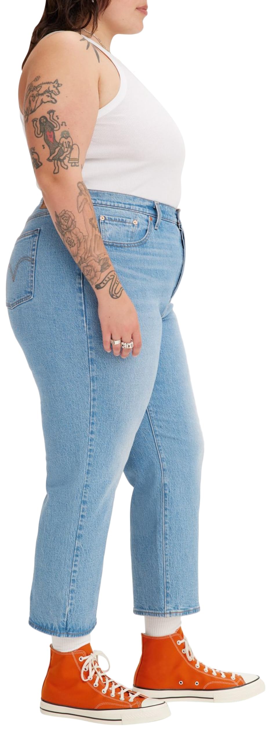 Levi's Plus Size Ribcage Straight Ankle
