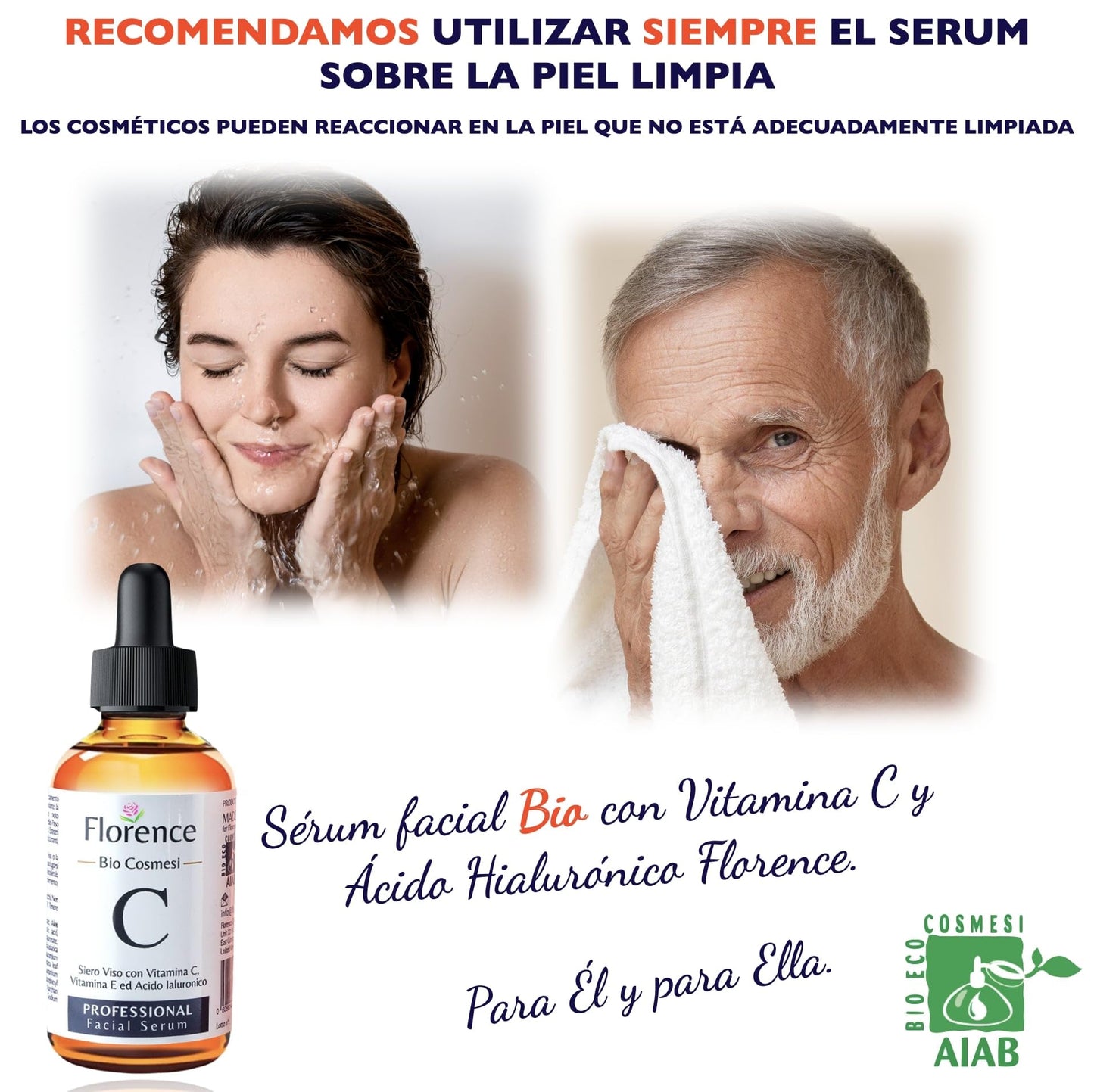 Nuestro Recomendado: Serum Facial con vitamina C , Cuídate