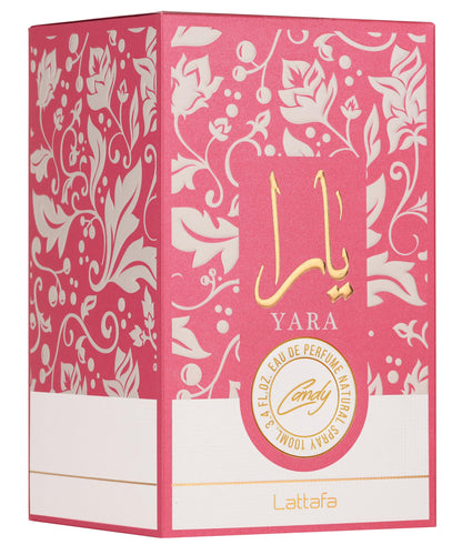 Lattafa Yara Candy 100 ML (ORIGINAL) Mujer Perfume Dulce