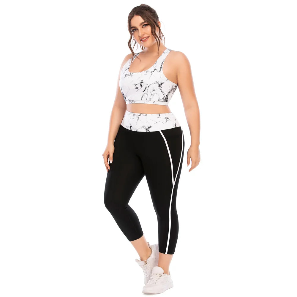 Conjunto Fitness en talla grande