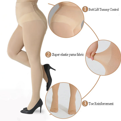 Dos pantys invierno plussize hasta 134 kg.