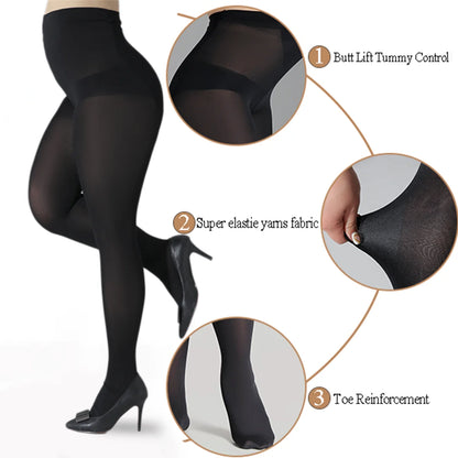 Dos pantys invierno plussize hasta 134 kg.