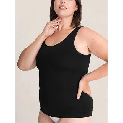 Camiseta moldeadora control abdomen tirante ancho